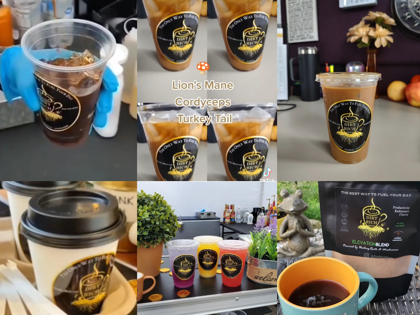 Arranged Food and Objects