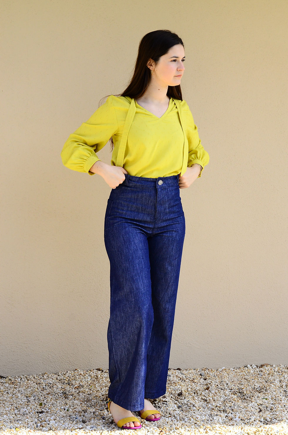 Miniature : Patron couture PDF MARIA, jeans wide