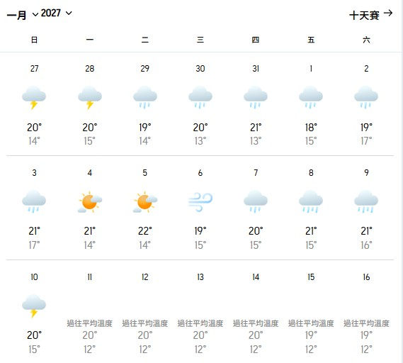 2027年1月