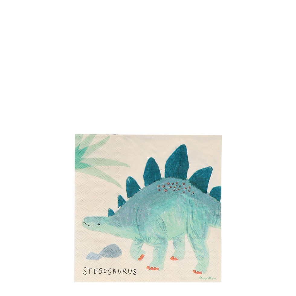 Thumbnail: Meri Meri servetten dino maat S