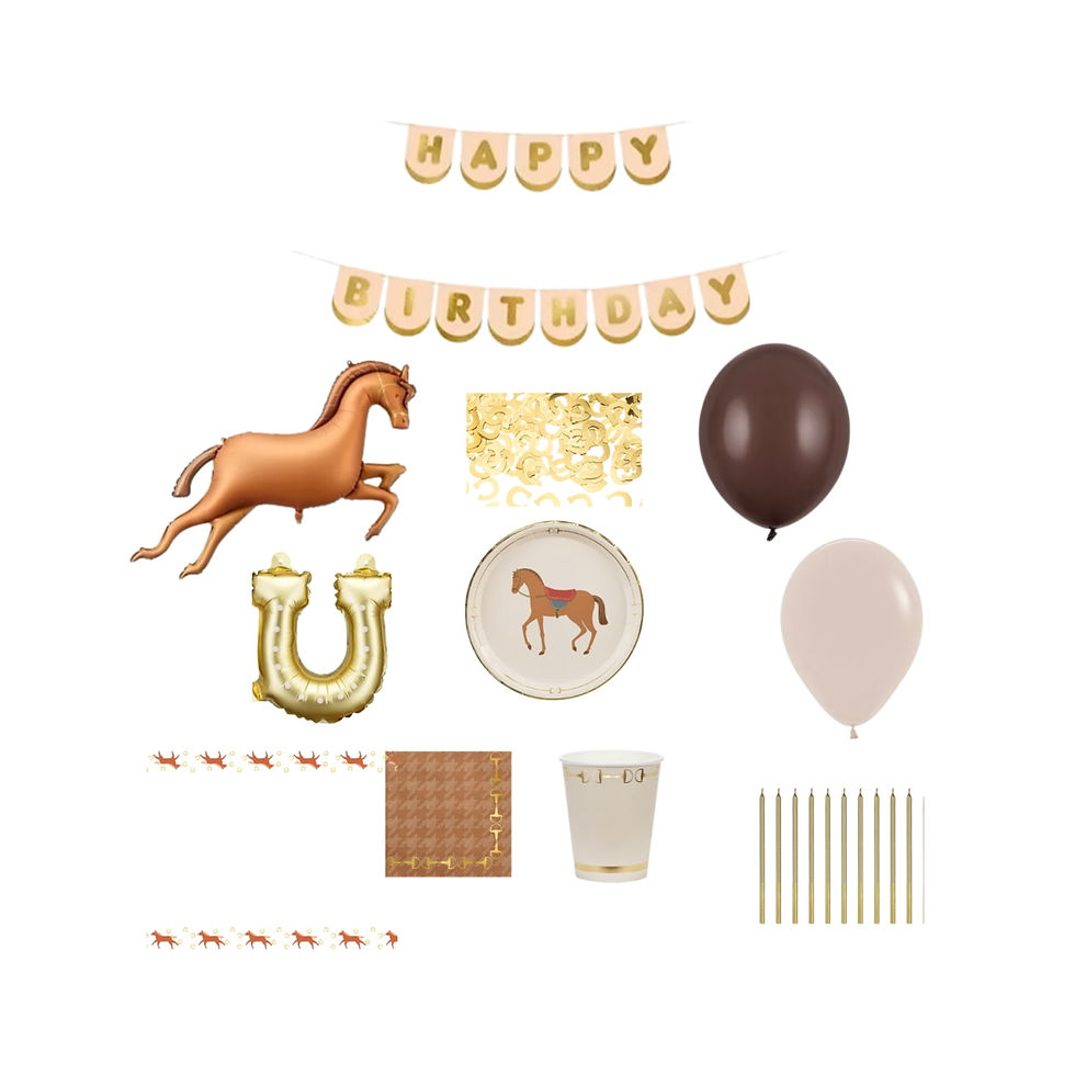 Thumbnail: Feestbox paarden