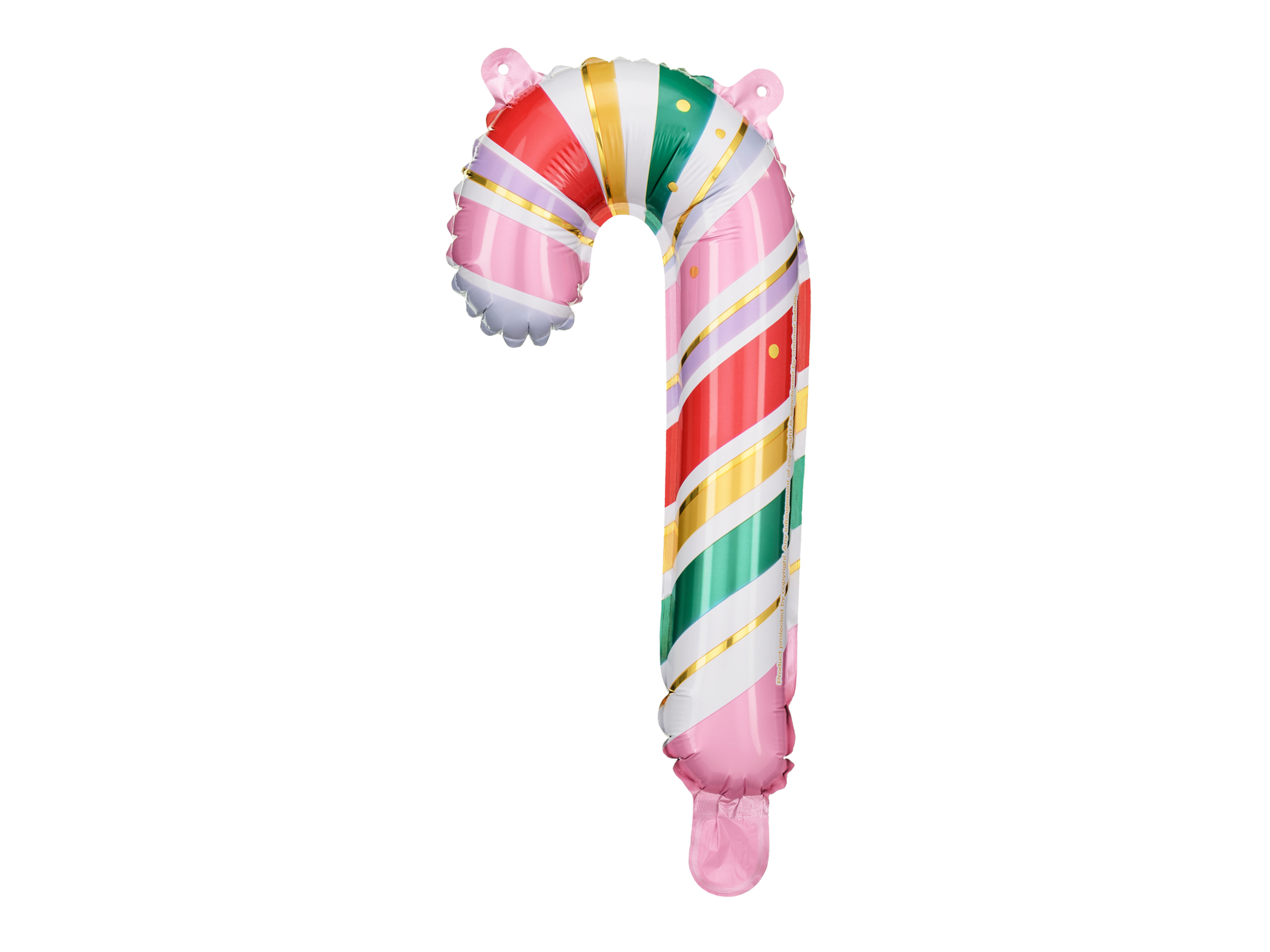 Candy cane ballon