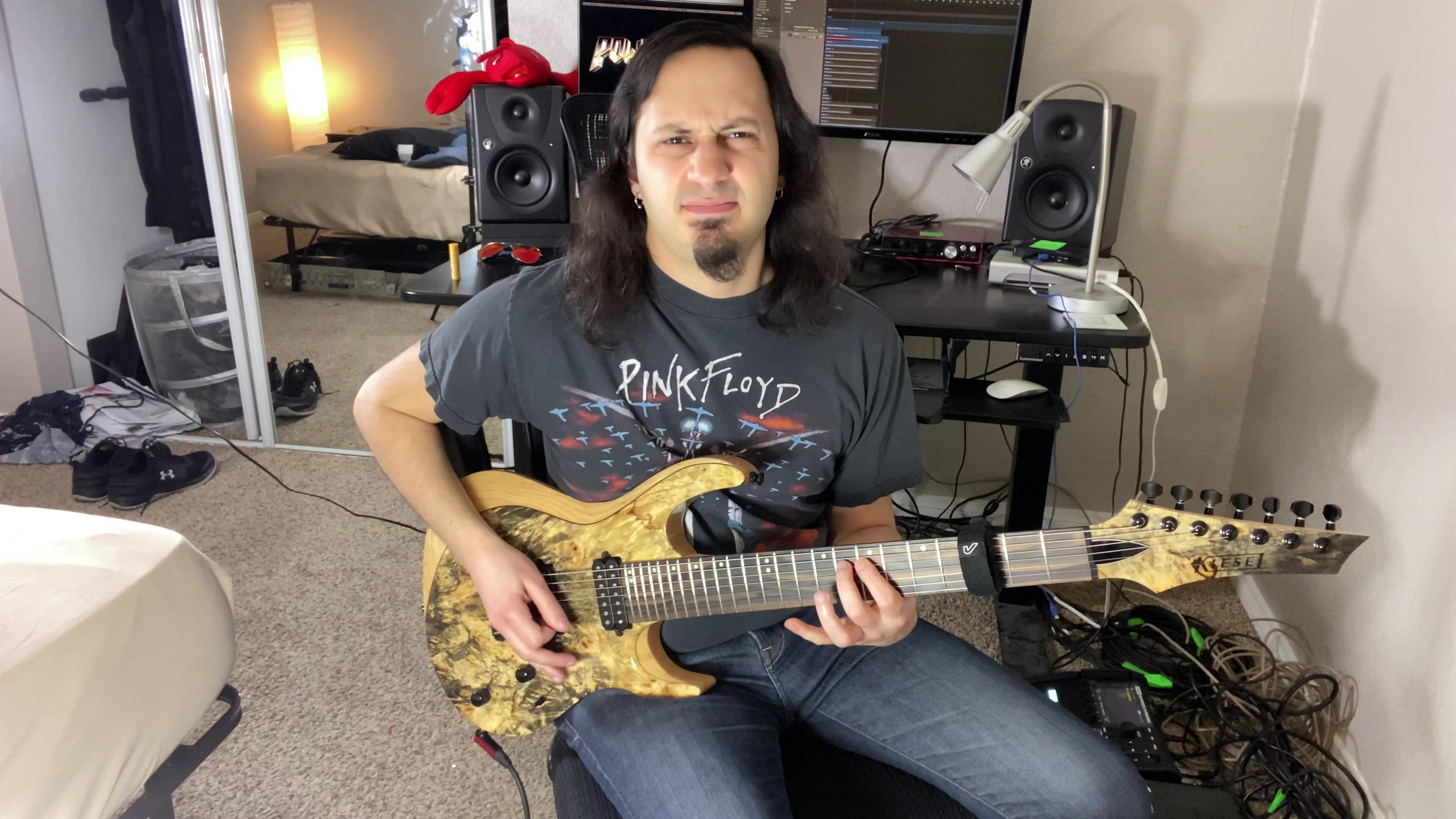 "The Holy War" - E Phrygian Dominant String Skipping Etude Guitar Tabs