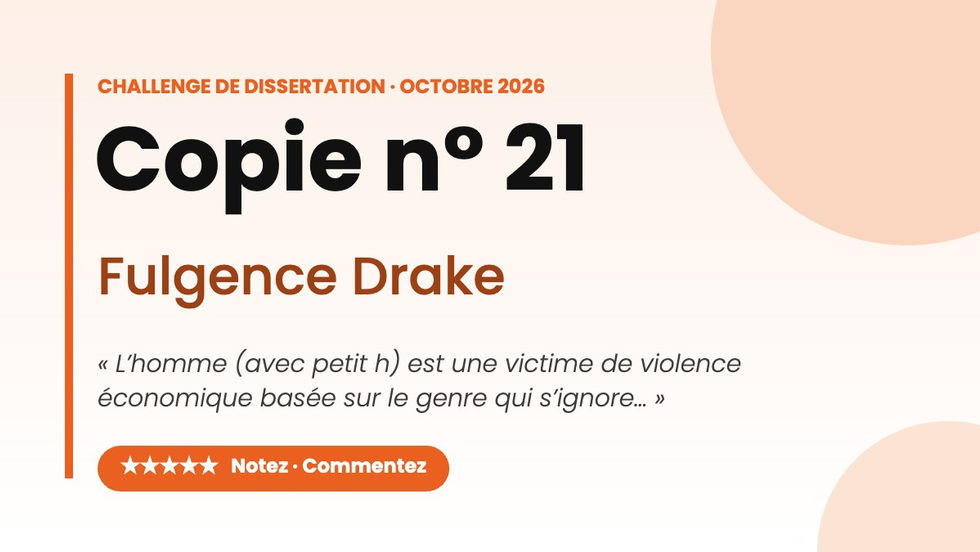 Copie n° 21 — Fulgence Drake