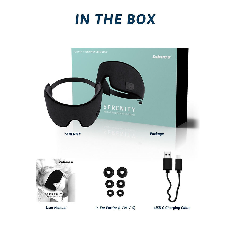 Thumbnail: Wireless Sleep Mask Headphones Bluetooth