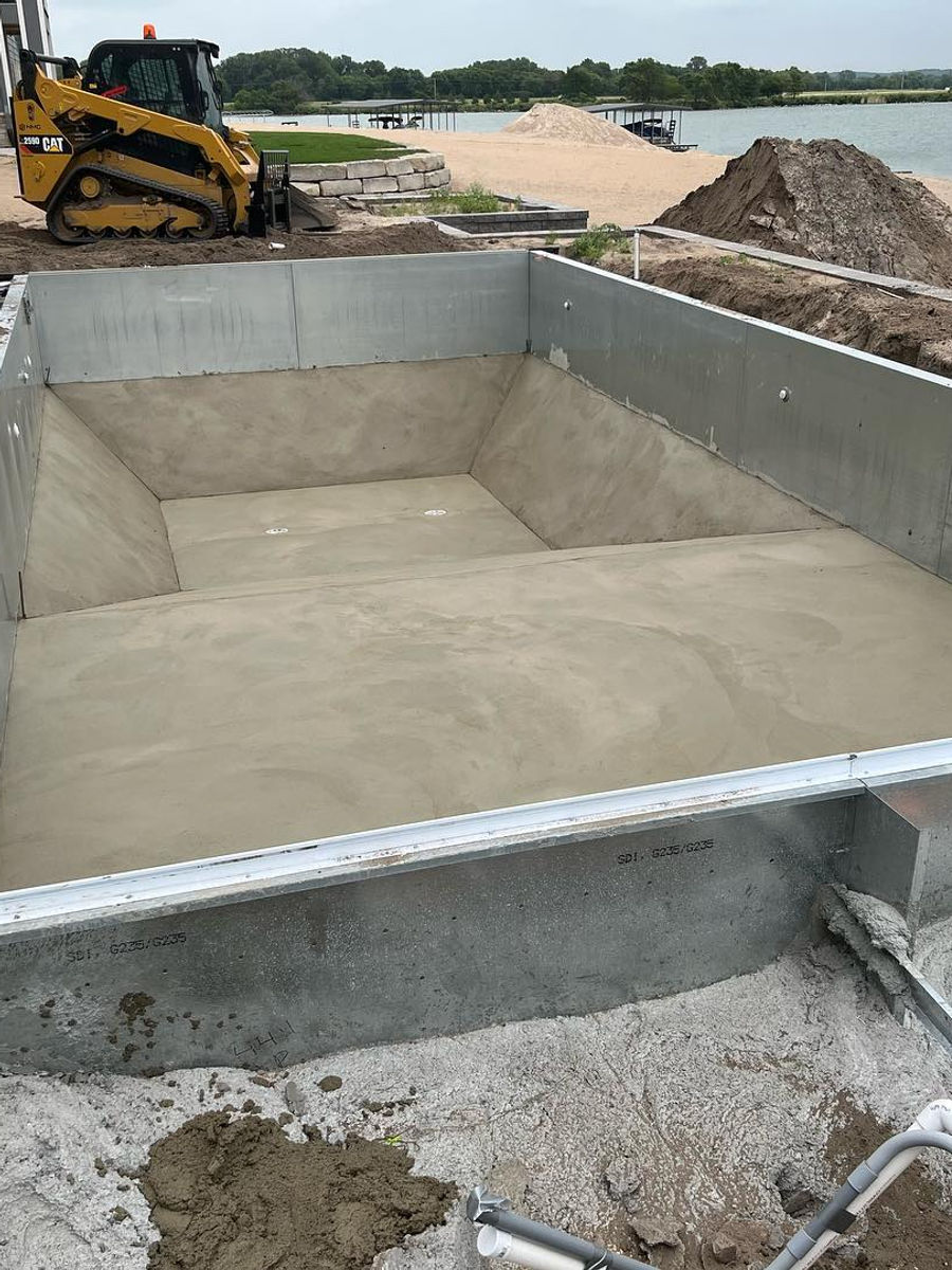 Krystal Clear Pools finished project 3