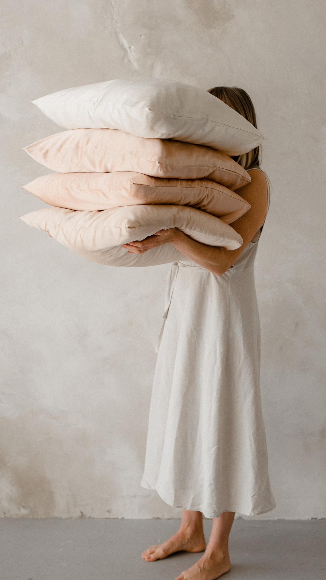 Növényi festett hernyóselyem párnahuzat