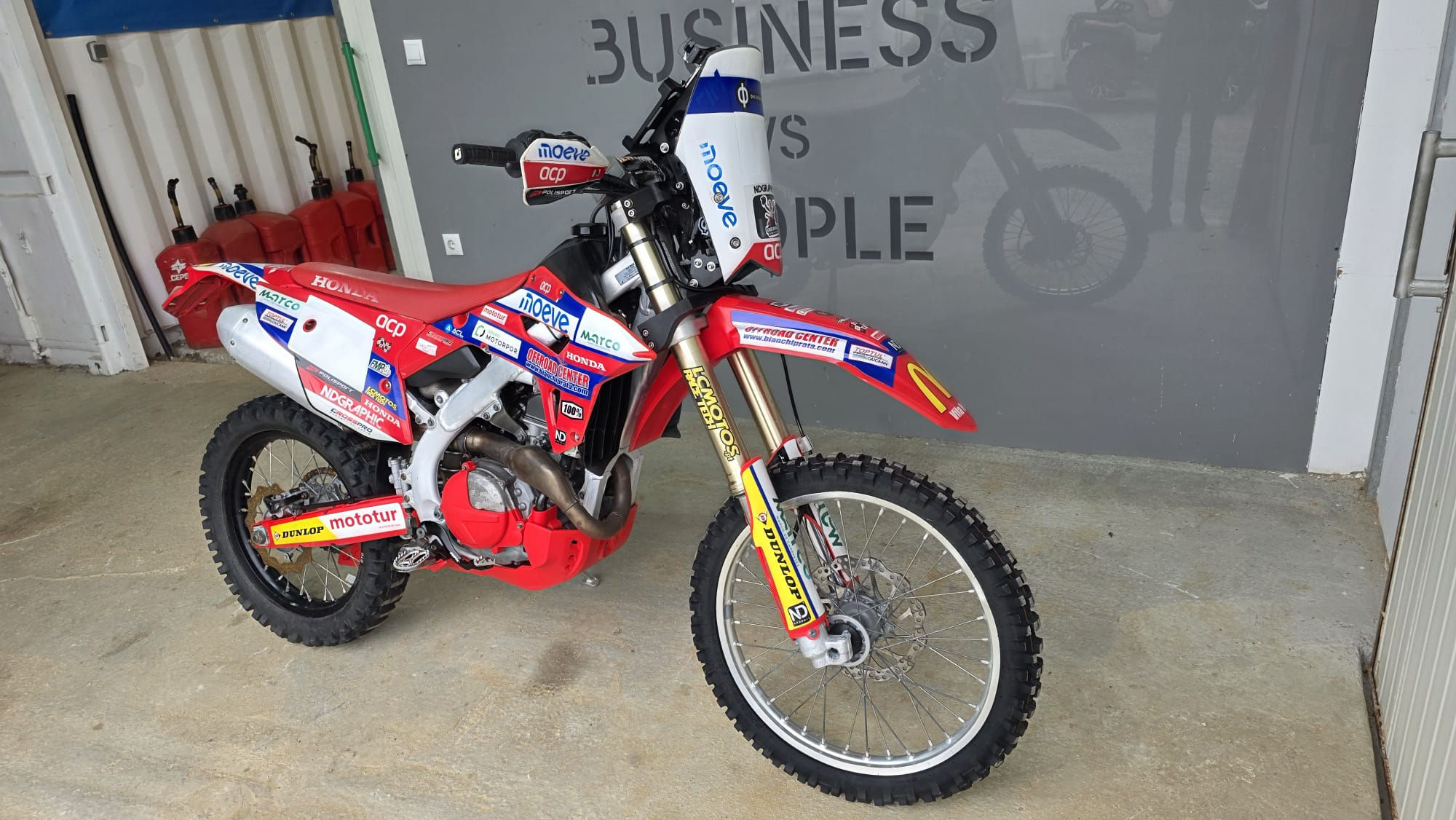 š Honda CRF450RX ā 2023 | Rally Light | Com MatrĆcula