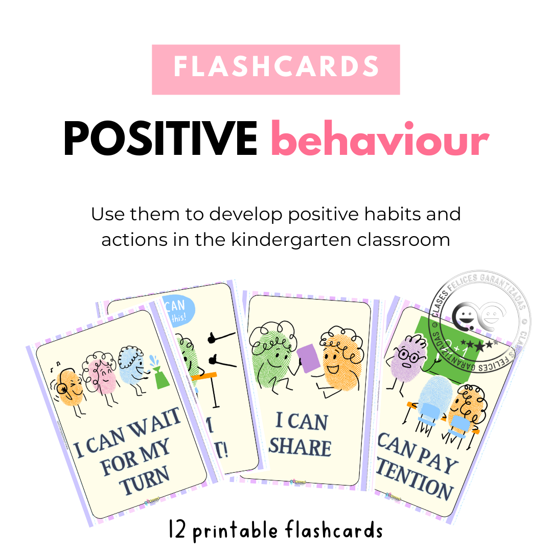 Positive behaviour flashcards