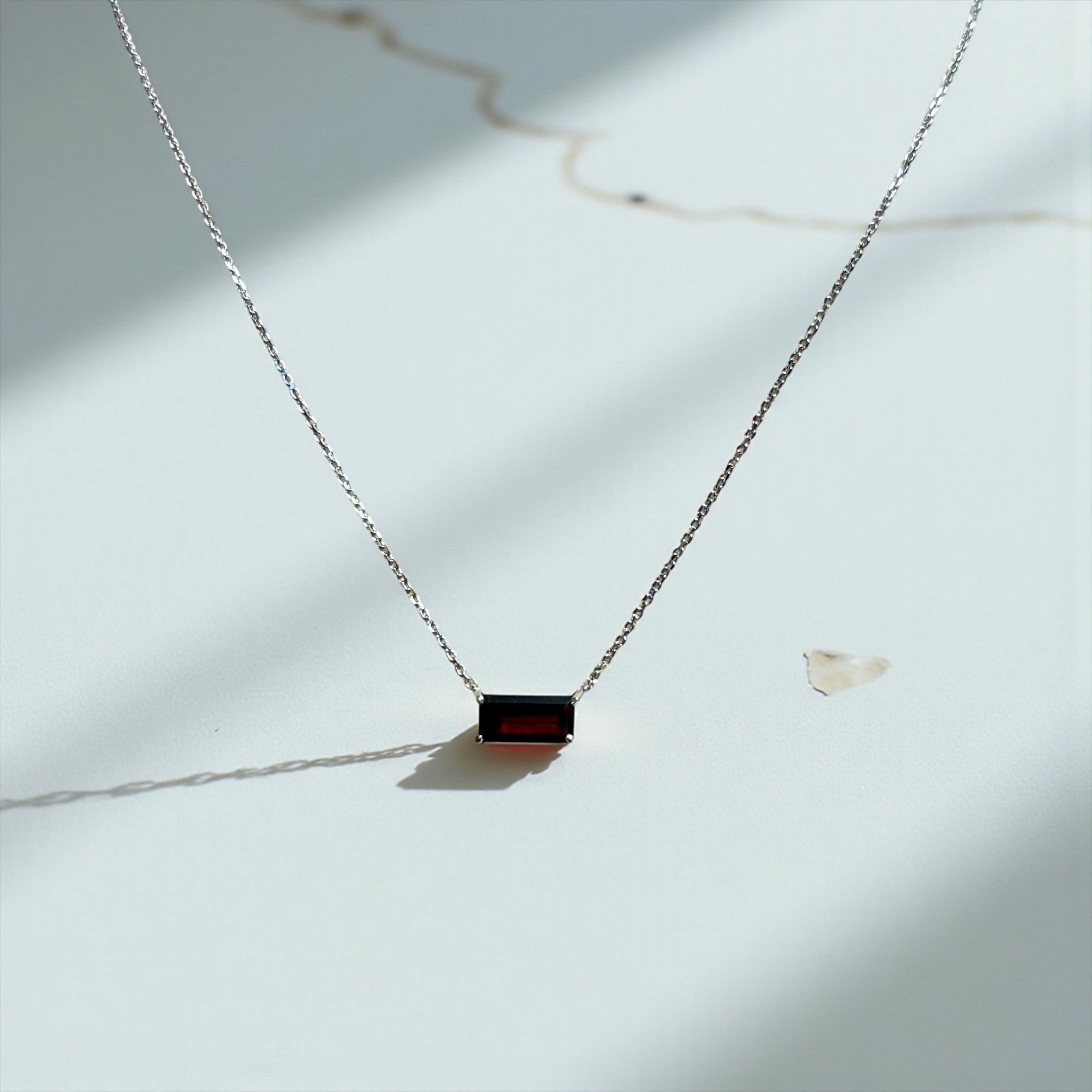 Garnet necklace 