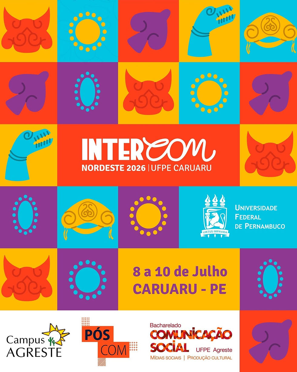 Cartaz de divulgação do Intercom Nordeste 2026