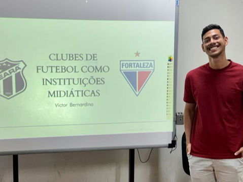 Defesa do estudante Victor Bernardino em janeiro de 2026
