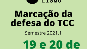 Marcação de defesas de TCC acontece nos dias 19 e 20 de agosto