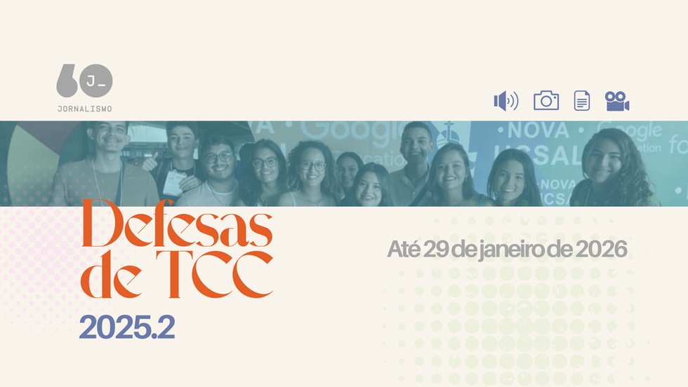 Defesas de TCC em 2025.2 seguem até 29 de janeiro