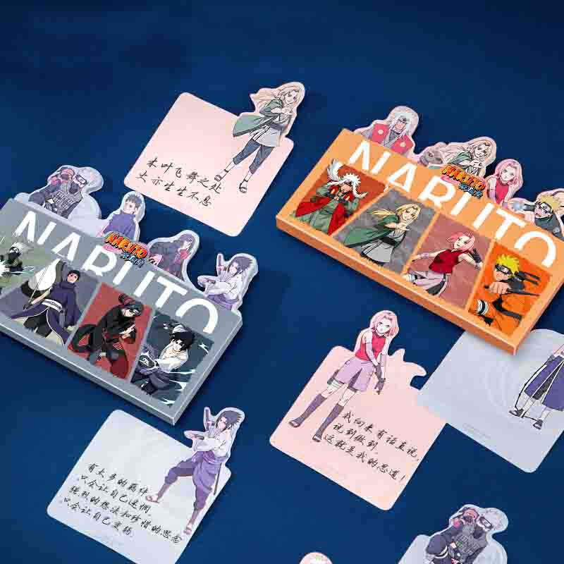 Thumbnail: NARUTO Pad Notes Sticky Note Memo Pads Office School Stationery