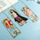 Thumbnail: One Pieces Luffy Shanks Uta Metal Bookmark