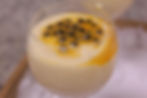PASSION FRUIT MOUSSE (Mousse de Maracujá)