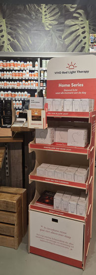 Vivo Home Series display met BioPhoton+ en Vivo Lux 35 bij Good For You Mijdrecht