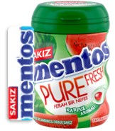 Küçük resim: Mentos Pure 60 gr x 4