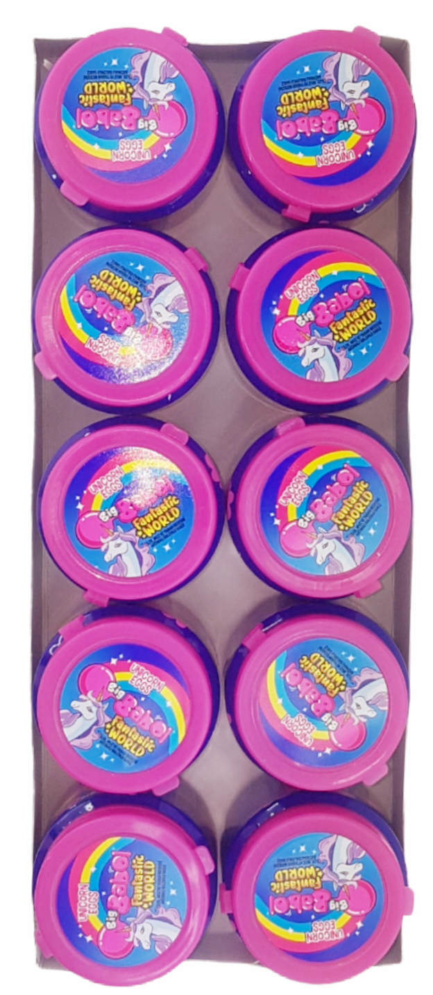 Küçük resim: Big Babol Fantastic World Unicorn Eggs_ 10 adet x90gr