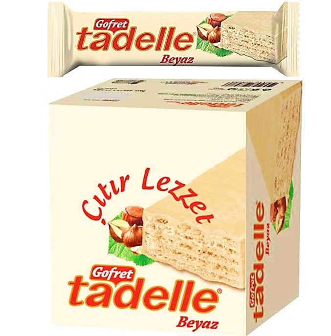Küçük resim: Tadelle Gofret 35gr x 24