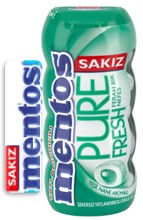 Küçük resim: Mentos Pure Sakız 30gr x 12