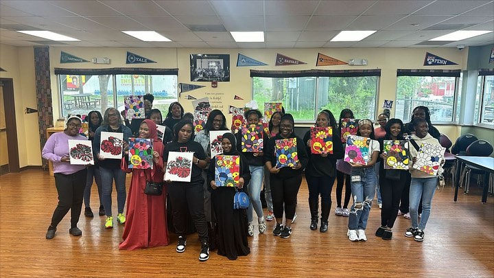 Painting With Pretty Panthers Fundraiser