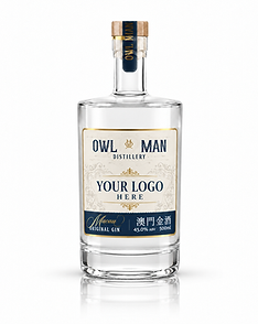 Owl Man Gin Custom Label Mockup.png