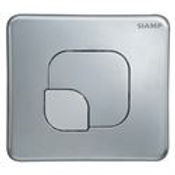 SIAMP LEMON MATT / CHROME FLUSH PUSH PLATE 31181310