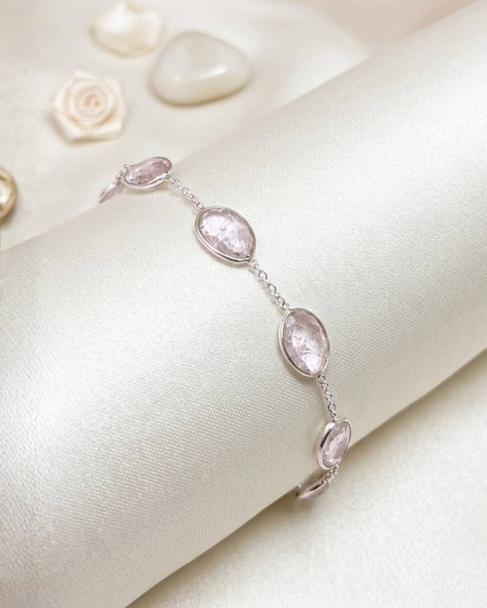 Thumbnail: day out morganite gemstone bracelet