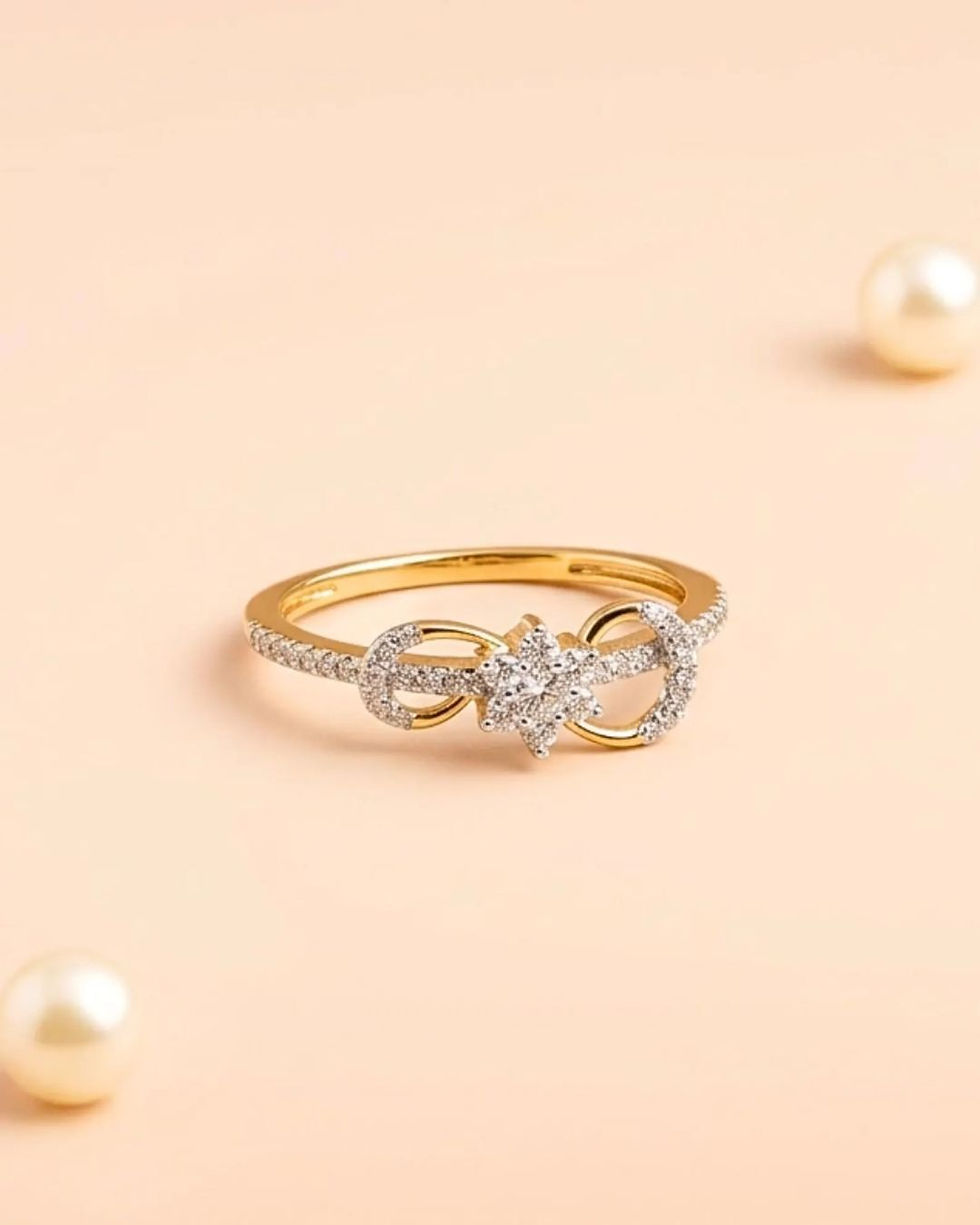 Thumbnail: everyday diamond gold ring