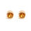 Thumbnail: Dainty yellow sapphire studs in 14k gold jewelry