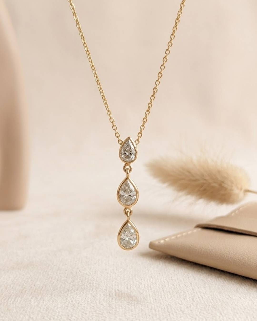 bridesmaid diamond jewelry necklace