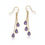 Thumbnail: Tanzanite drop earrings in 14k gold