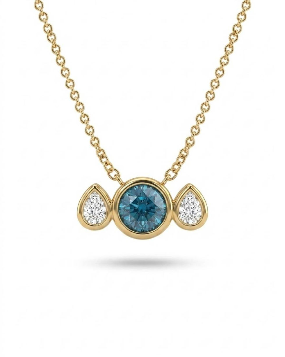 bridesmaid diamond necklace