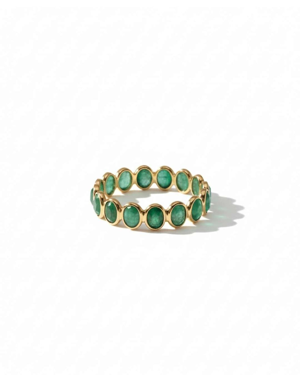 may birthstone emerald band
