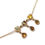 Thumbnail: natural diamond gold pendant necklace