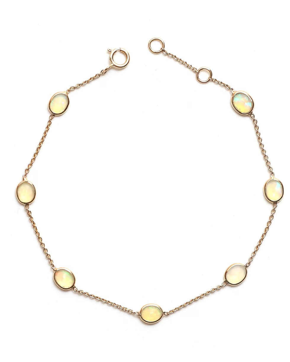 stackable gold bracelet for women