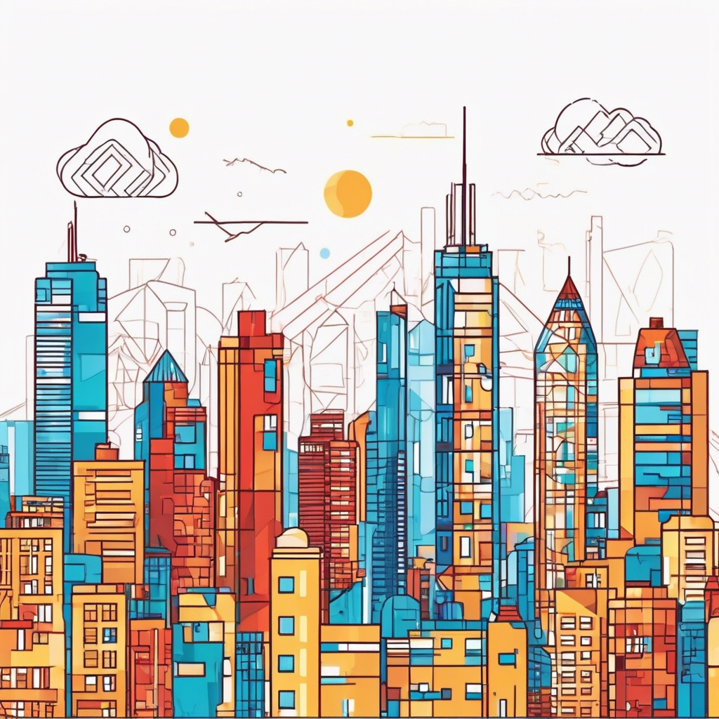 Abstract Cityscape