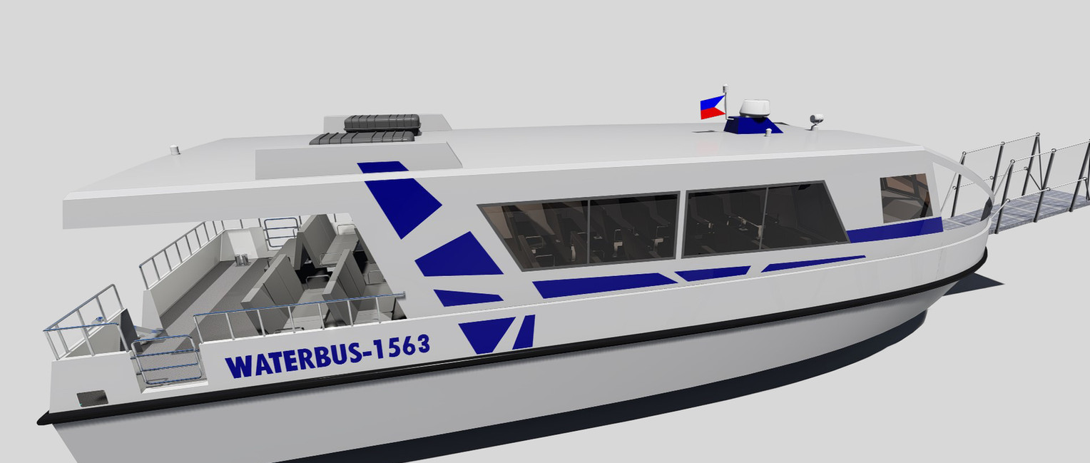 WATERBUS 1563 | FRP-Composites boat building | DM8 Composites | Central ...