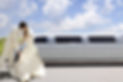 Wedding in white Lincoln Town Limo