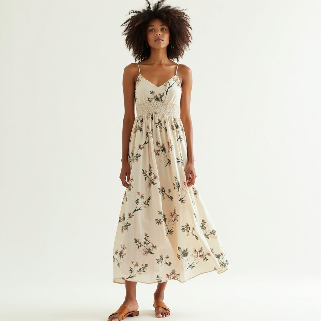 Vestido Floral Rústico