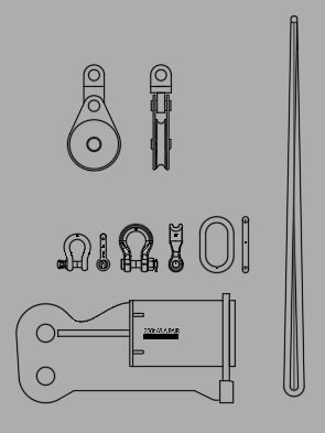 CAD rigging blocks 1