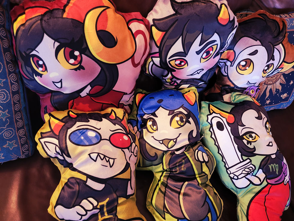 Thumbnail: Lowblood "Zodiac Trolls" Plush Pillow