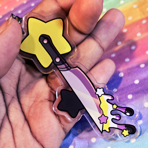 Thumbnail: Queer Knives Charm