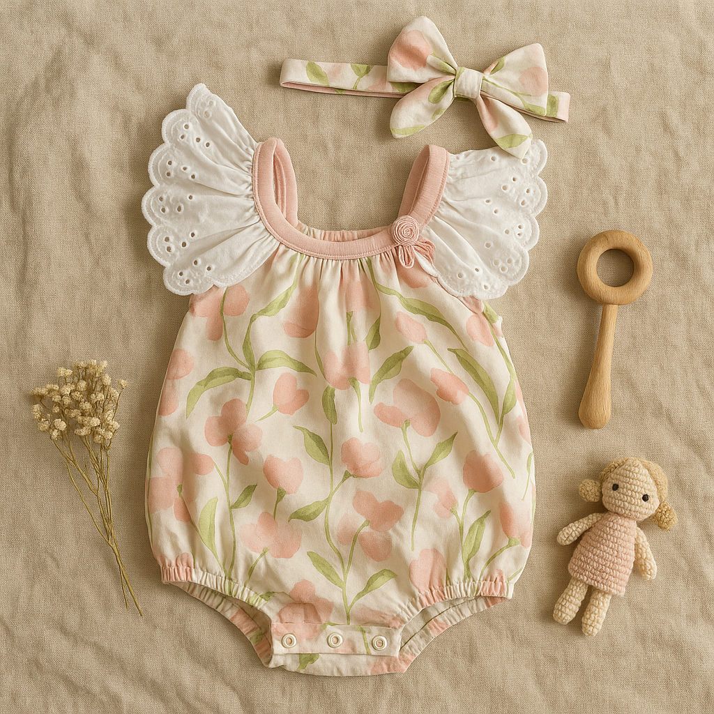 Tulip Whimsy Romper