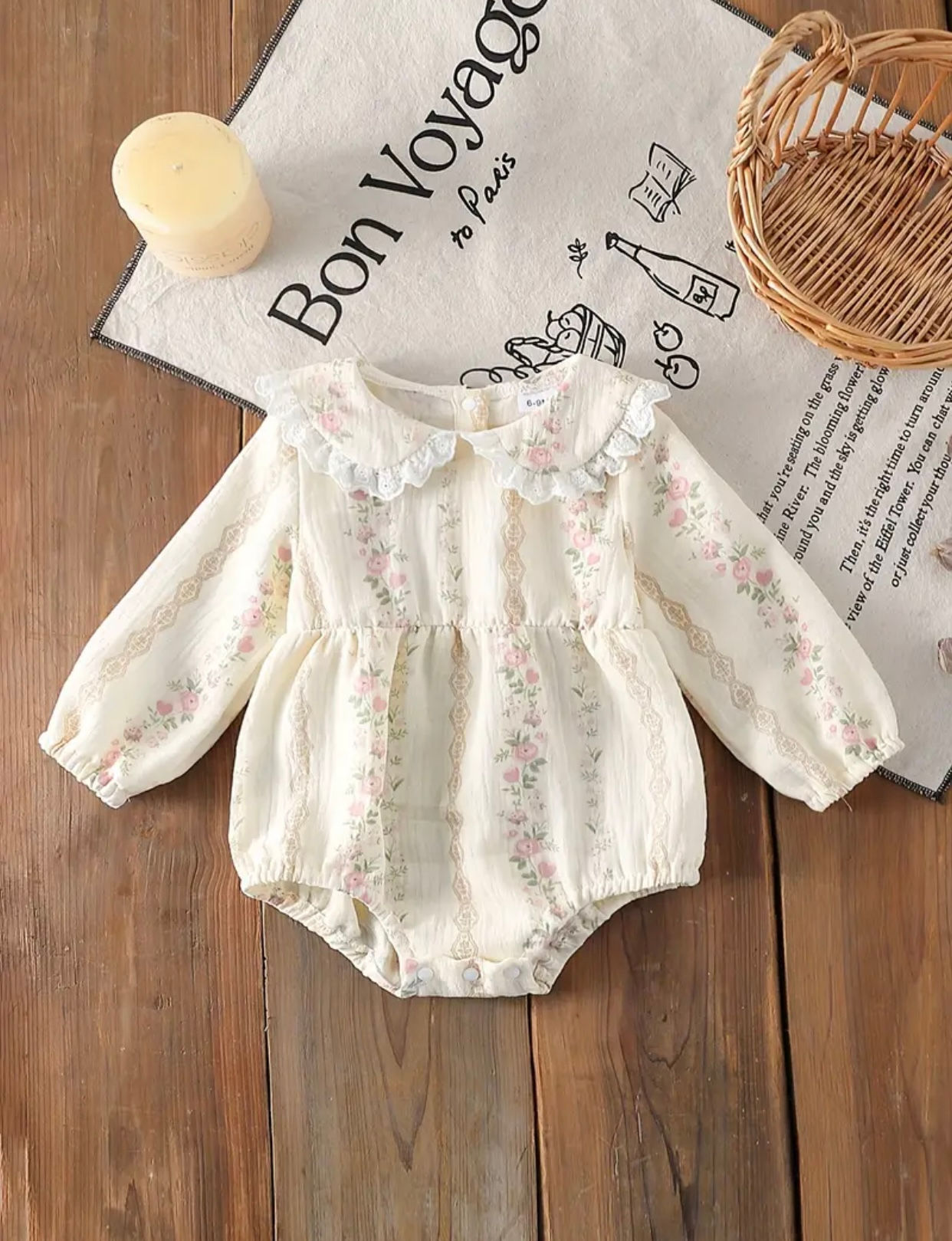 Petal Lace Romper