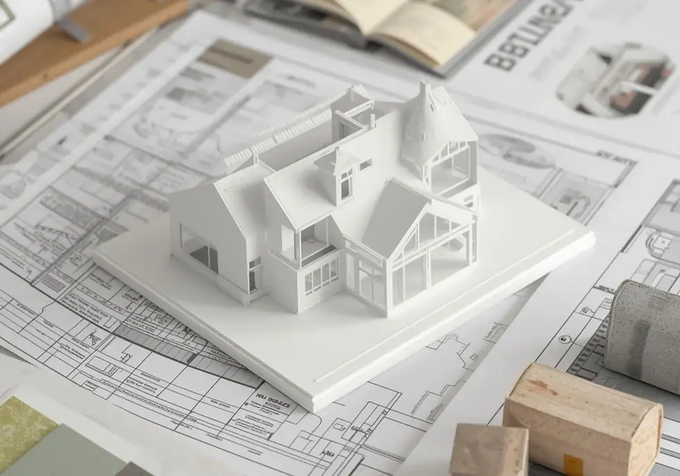 建築計画に基づく不動産企画と設計管理のイメージ