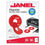 Miniatura: ETIQUETA JANEL LASER J-5931 CD/DVD 117MM 100H