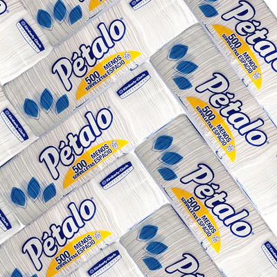 Miniatura: SERVILLETA TRADICIONAL PÉTALO 500 HS 91640 12 PAQ.